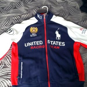 Vintage ralph lauren polo racing jacket collectors